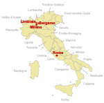Map of Italy